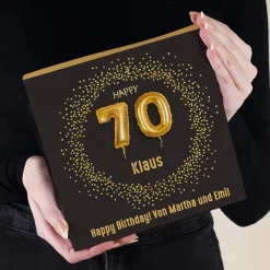 Happy 70 - Lindt Pralinen zum 70. Geburtstag, 155g alkoholfrei