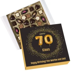 Happy 70 - Lindt Pralinen zum 70. Geburtstag, 155g alkoholfrei