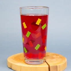 HARIBO Trinkglas mit Gummibärchen Motiv | Glas 380 ml von Ritzenhoff & Breker für Kinder & Fans