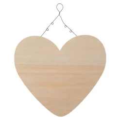 Herz aus Holz zum Aufhängen