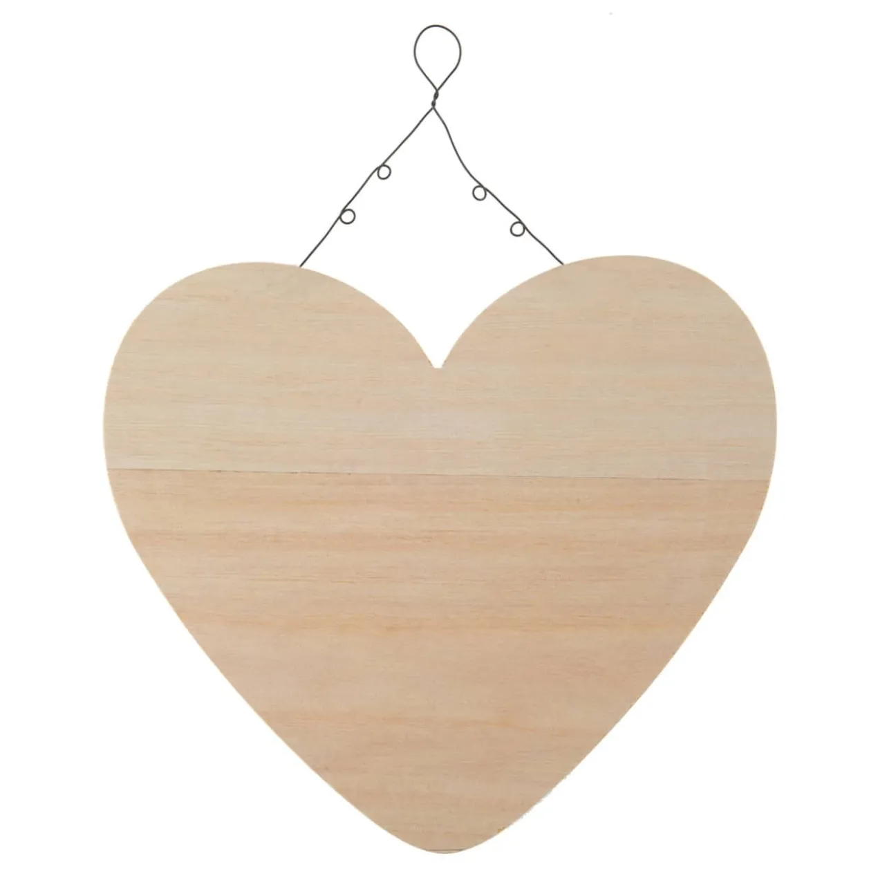 Herz aus Holz zum Aufhängen