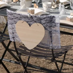Herz aus Holz zum Aufhängen