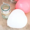 5 Herzballons in weiß, rosa und rot