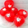 Herzballons zum Beschriften - 6 Stück