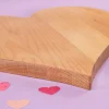 Herz Frühstücksbrettchen aus Holz mit Gravur - Mama du bist toll | Geschenk zum Muttertag & Geburtstag