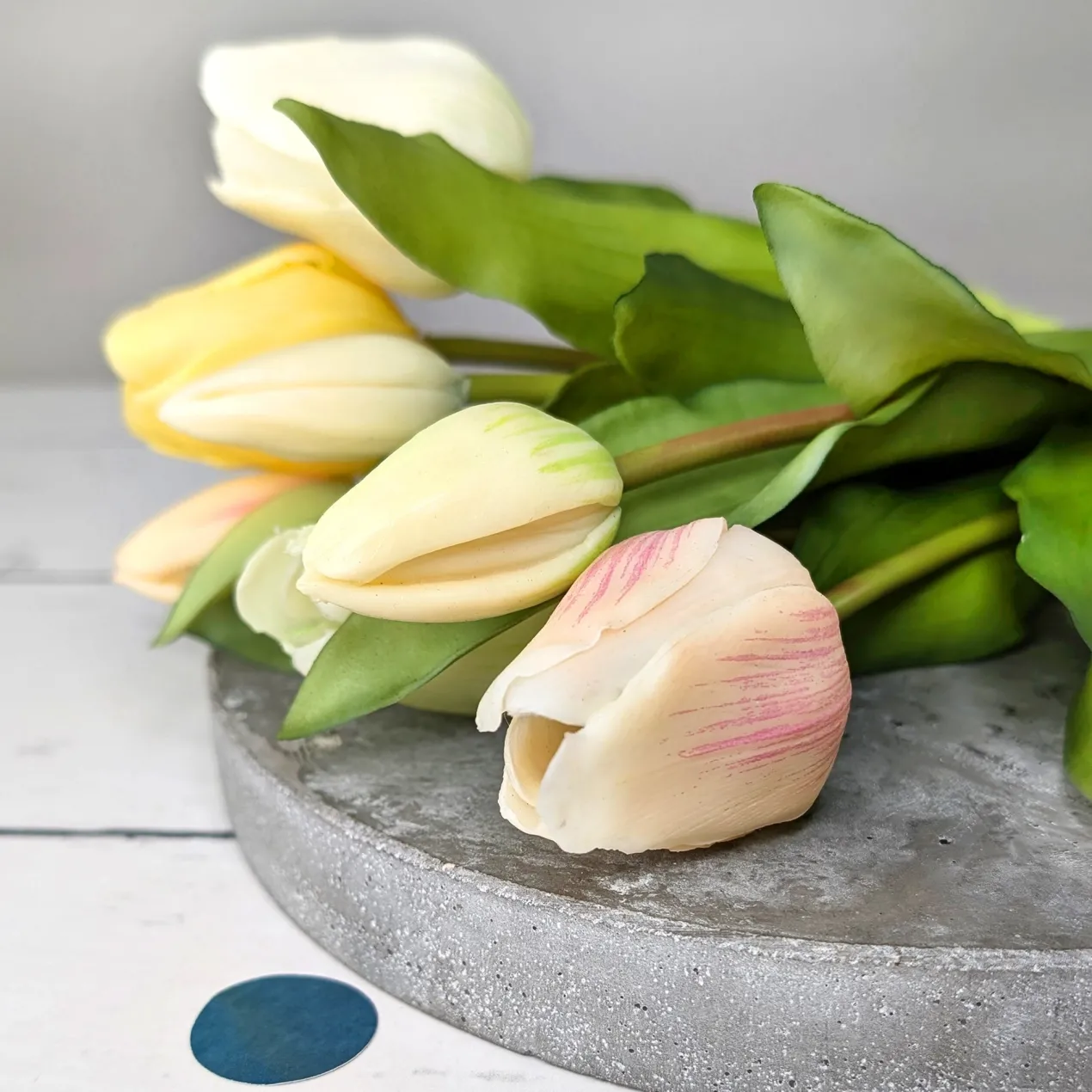 Hochwertiger Kunstblumenstrauß Tulpen in zwei Größen | Nachhaltige Seidenblumen