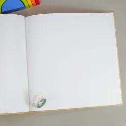 Hochwertiges Babyalbum, personalisiert und handgearbeitet | Fotobuch Geschenk zur Geburt