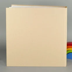 Hochwertiges Babyalbum, personalisiert und handgearbeitet | Fotobuch Geschenk zur Geburt
