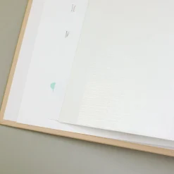 Hochwertiges Babyalbum, personalisiert und handgearbeitet | Fotobuch Geschenk zur Geburt