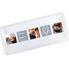 Hochzeitsgeschenk - Handtuch mit Fotos, Herz, Namen und Wunschtext
