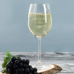 Hochzeitsgeschenk Maybach Weißwein mit Gläsern und Box