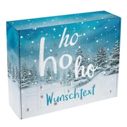 Ho ho ho! - Adventskalender zum selber füllen mit Ihrem Wunschtext