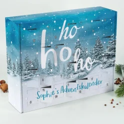 Ho ho ho! - Adventskalender zum selber füllen mit Ihrem Wunschtext