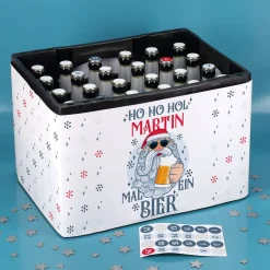 HO HO HOL mir mal ein Bier - DIY Adventskalender Set für Ihren Bierkasten