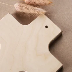 Holzkreuz mit Ölzweig zur Kommunion, Konfirmation oder Taufe