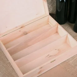 Holzverpackung für ein persönliches Freundinnen-Geschenk