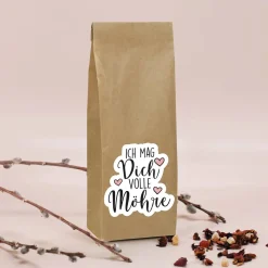 Ich mag Dich volle Möhre! - Geschenkset mit Wunschname