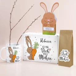 Ich mag Dich volle Möhre! - Geschenkset mit Wunschname