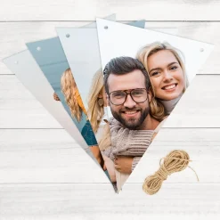 Individuelle Fotogirlande mit Ihren Wunschfotos