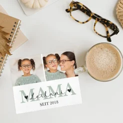 Individuelles Brillenputztuch für Mama, Papa, Oma, Opa usw mit Ihren Fotos