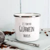 "It´s time for Glühwein" Tasse mit Ihrem Namen