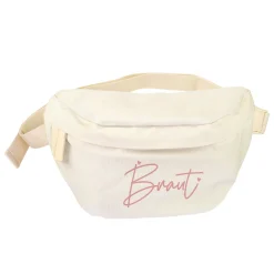 JGA Bauchtasche für Braut & Team Braut | Junggesellenabschied Tasche in Rosa oder Creme für Frauen