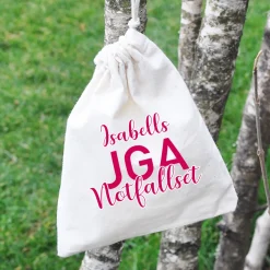 JGA Notfallset-Sack mit dem Namen der Braut | 2 Größen wählbar