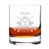Jäger aus Leidenschaft - graviertes Whiskyglas mit Name