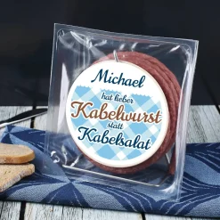 Kabeltrommel Snack Wurst - Kabelwurst statt Kabelsalat - mit Name