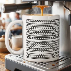Kaffeetasse 'Ich hasse Menschen' | Tasse mit versteckter Botschaft als lustiges Geschenk