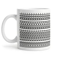 Kaffeetasse mit versteckter Botschaft 'Ihr könnt mich mal' | Tasse als lustiges Geschenk