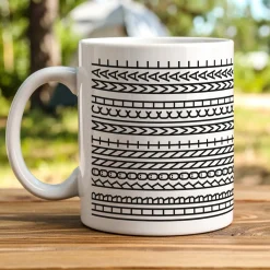 Kaffeetasse mit versteckter Botschaft 'Ihr könnt mich mal' | Tasse als lustiges Geschenk