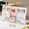 Karte mit Mausefalle zum 18. Geburtstag