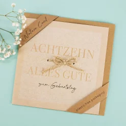 Karte zum 18. Geburtstag - Nature Card