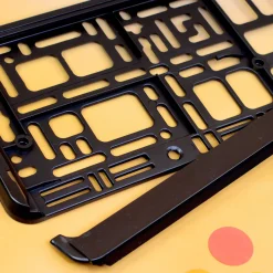 KFZ Kennzeichen Halter für Fußball Fans personalisiert | Halterung für Nummernschild als Geschenk