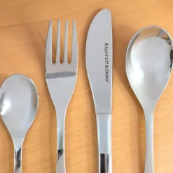 Kinderbesteck Set personalisiert mit Name 4-teilig | Motiv Hoftiere von Ritzenhoff & Breker