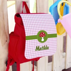 Kindergartenrucksack für Glückspilze