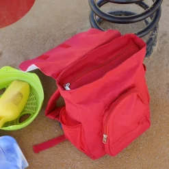 Kindergartenrucksack mit kleinem Fuchs und Ihrem Wunschnamen