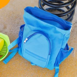 Kinderrucksack mit niedlichem Löwen, Name des Kindes und der Kita-Gruppe