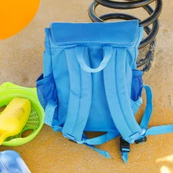 Kinderrucksack mit niedlichem Löwen, Name des Kindes und der Kita-Gruppe