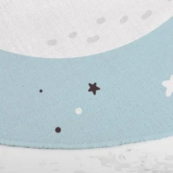 Kinderteppich zur Geburt mit Personalisierung in zwei Farben