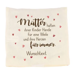 Kirschkernkissen für Mütter mit schönem Spruch bedruckt