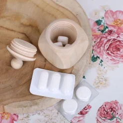 Kleine Aufbewahrungsdose mit Wunschtext graviert