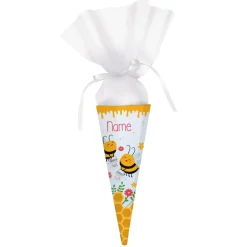 Kleine Bienchen Zuckertüte mit Ihrem Namen