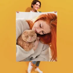 Kleine Foto Kuscheldecke - 100 cm x 120 cm