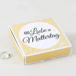 Kleine Geschenkbox aus Papier in verschiedenen Designs für Geld oder Gutscheine