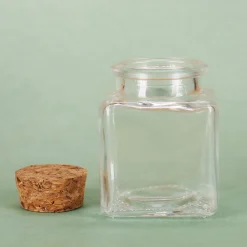 Kleine Glasdose - Cube