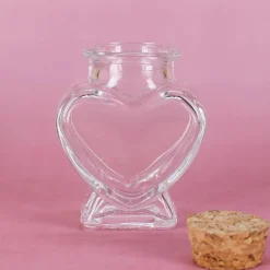 Kleine Glasdose - Herz