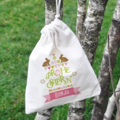 Kleiner Geschenksack - Frohe Ostern - mit Ihrem Namen