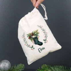 Kleiner Nikolaussack mit verschiedenen Motiven und Name